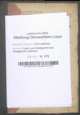 Erblasser: Meyer, Caroline Friederike Amalie: