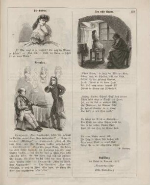 "Die Kokette" "Der erste Schnee" "Recension"