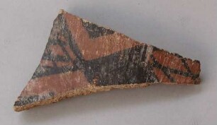 Fragment eines Tongefäßes