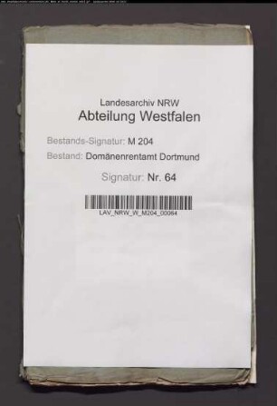 Verpachtung des ehemals dem Stift Clarenberg gehörenden Dragers-Kotten in Sölde, Umwandlung der Pachtabgaben in Geldrente bzw. Ablösung