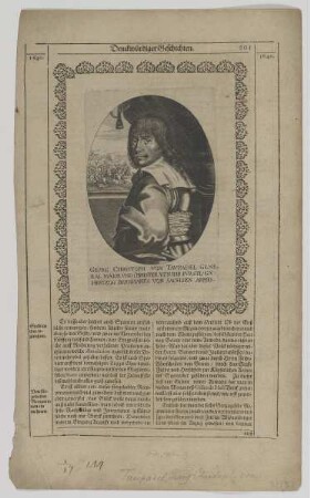 Bildnis des Georg Christoph von Tavpadel