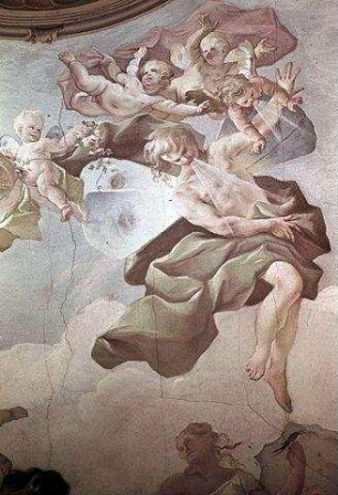 Pallas Athene als Triumph der göttlichen Weisheit, Sieg über die Mächte der Finsternis