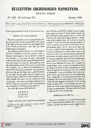 Nr. 133 (Gennaio 1858)