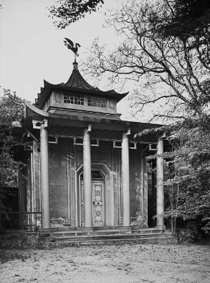 Dresden. Schloss Pillnitz. Chinesischer Pavillon