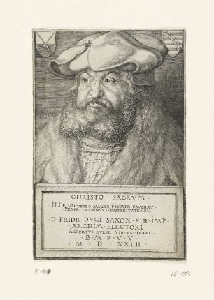Bildnis Friedrich der Weise, Kurfürst von Sachsen