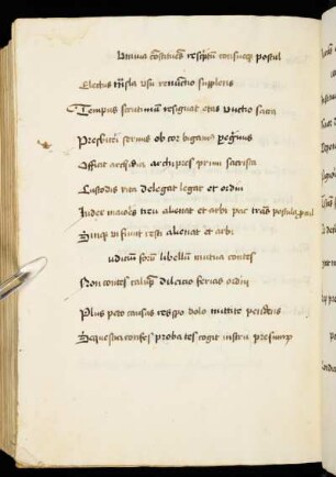 Versus memoriales de titulis decretalium. [S]umma constitue rescriptum consueque postul …