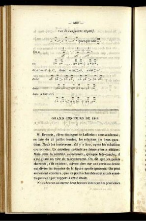 Grand concours de 1846.