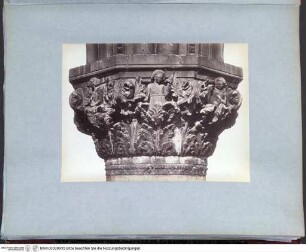 VeniseKapitell mit Figuren und Akanthusranken (Venedig, Palazzo Ducale) - Rotes Album VI (Venedig)