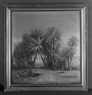 Oase mit Palmenhain