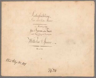 Liebesfrühling, Singstimme (2), Klavier; op. 48 - BSB Mus.Schott.Ha 7835-2