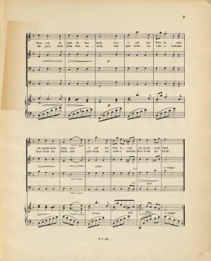 Volkslieder aus Oberbayern : für Männerstimmen (Soli und Chor) mit Pianoforte- oder Orchesterbegleitung ; Op. 57. Erste Serie
