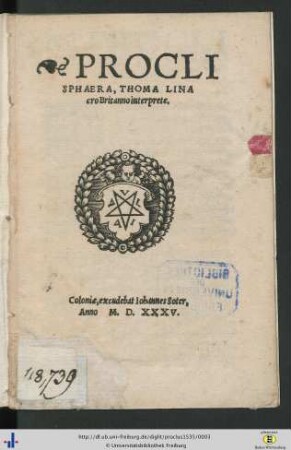 Procli Sphaera
