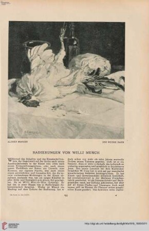 35: Radierungen von Willi Münch