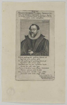 Bildnis des Iohannes Gerhardus