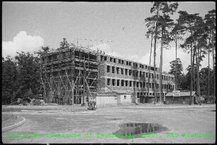 Baustelle des Instituts für Radiochemie (IRCh), von Süden