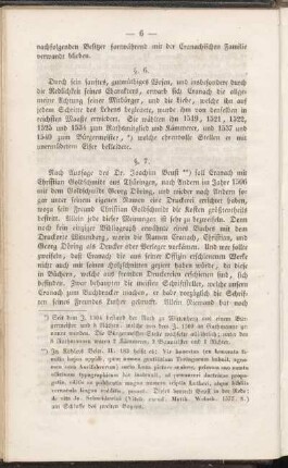 §. 7. [Buchhändler und angeblicher Buchdrucker]