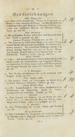 Handzeichnungen