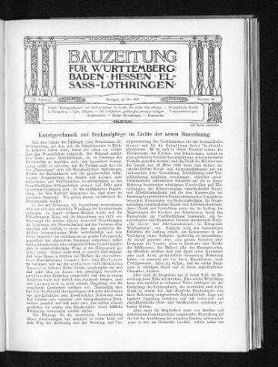 Vierter Jahrgang. No. 20