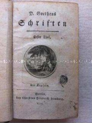 Ausgabe der Werke Goethes