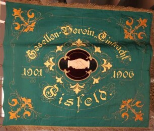 Fahne Gesellenverein "Eintracht" 1901 - 1906