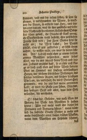 210-215, O! sehet hie, Geliebte, wie auch schon der ...
