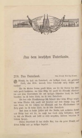 Aus dem deutschen Vaterlande