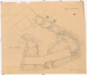 Schule Gudensberg Grünanlagen: Gehölz- und Staudenbepflanzung 1:100