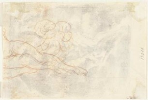 Beine eines liegenden Frauenaktes (Fragment)