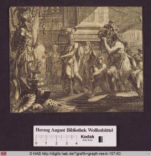 Antiochus läßt den Tempel plündern (1 Makk. 20).