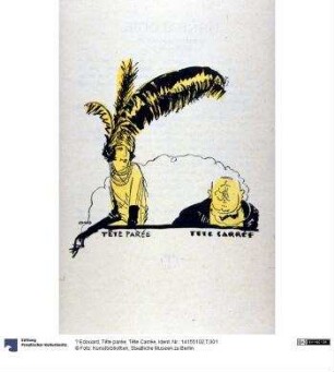 Tête parée, Tête Carrée