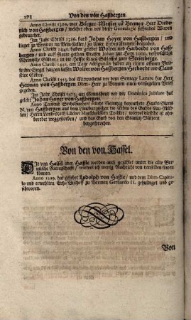 Von den von Hassel.