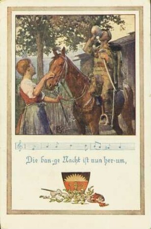 Die bange Nacht ist nun herum,
