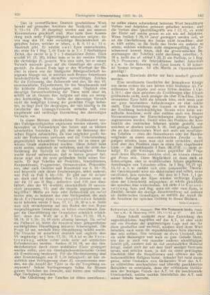 440-441 [Rezension] Schuster, Hermann, Das Alte Testament heute