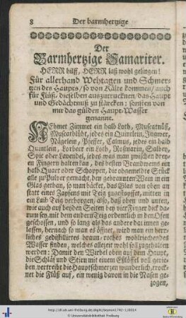 Der Barmhertzige Samariter.