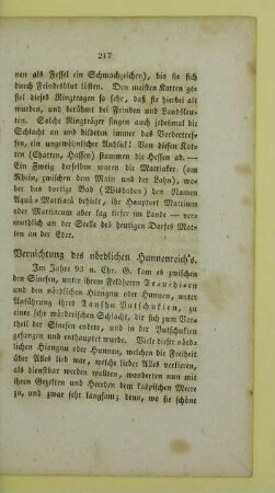 Vernichtung des nördlichen Hunnenreich's