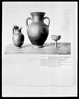 italisch-ionische Kleeblattkanne, italisch-ionische Amphora, italisch-ionische Becher