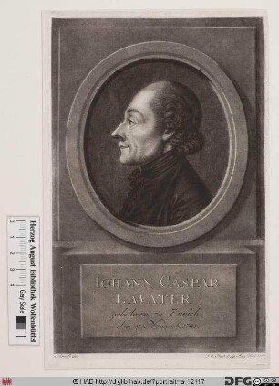 Bildnis Johann Caspar Lavater