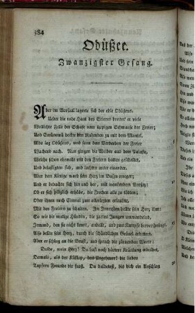 Zwanzigster Gesang