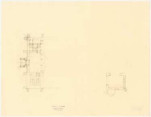 Wohnhaus (?): Grundriss Erdgeschoss, Grundriss (?)