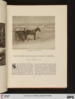 Eine Sammlung deutscher Bilder in Amerika