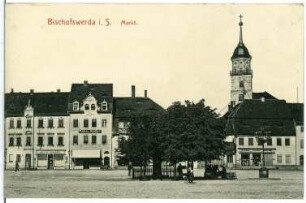 Bischofswerda. Markt