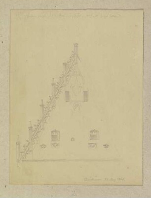 Giebelfeld der Klosterkirche Blaubeuren