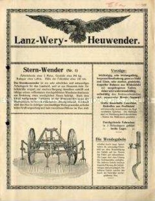 Lanz-Wery-Heuwender.