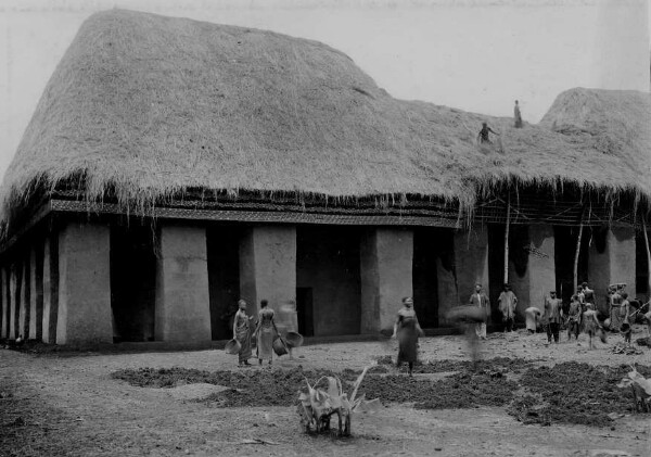 Nzoya's new house, main building