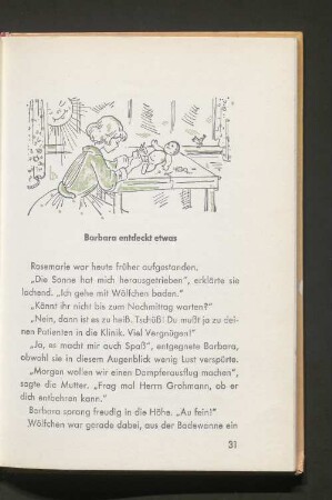 Barbara entdeckt etwas