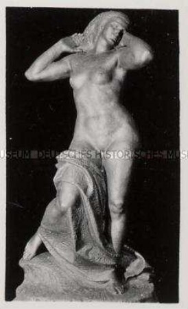 München, Bildhauer Professor Ferdinand Liebermann, Figur "Erwachen"