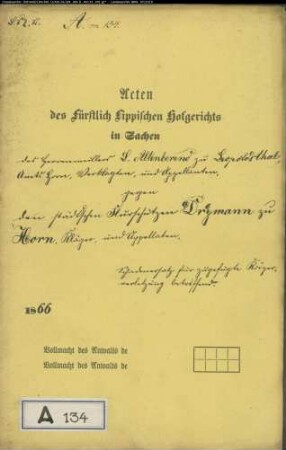 Altenbernd, Herrenmüller in Leopoldstal gegen Flurschütz Dreymann in Horn - Schadenersatz für Körperverletzung