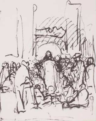 Christus lehrend (Christus und die Ehebrecherin)
