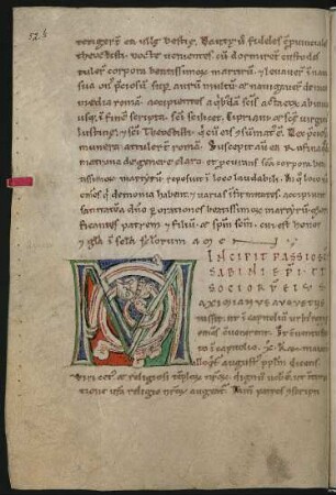Passio sancti Sabini episcopi et sociorum eius