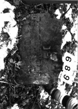 Grabstein 689